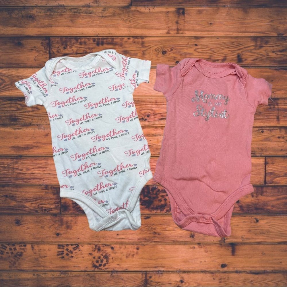 5 for $25🔥Koala Baby Snap Bottom Shirts Baby Girl Size 6-9 Months